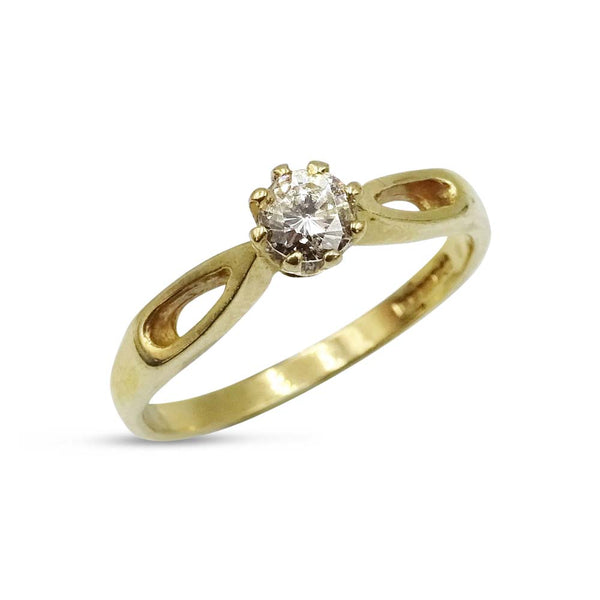 Solid diamond ring on sale price